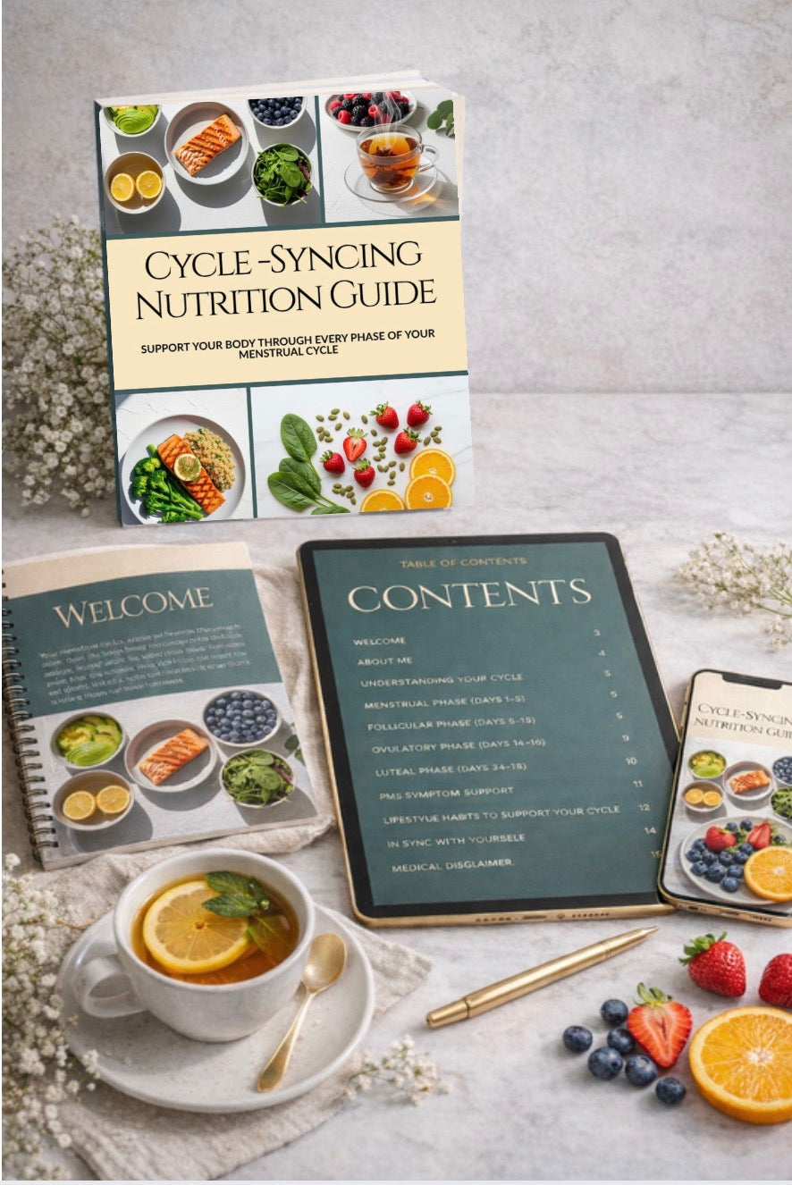 Cycle -Syncing Nutrition Guide