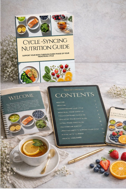 Cycle -Syncing Nutrition Guide