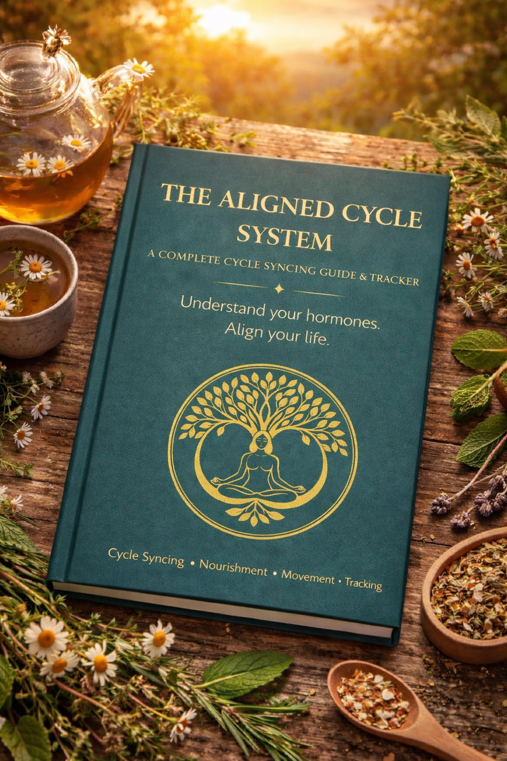 The Aligned Cycle System- A Complete Cycle Syncing Guide & Tracker